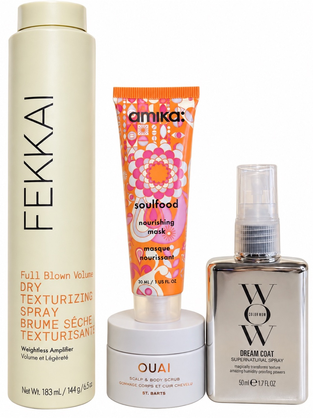 ✨ High-End Hair Care Bundle - OUAI, Amika, Fekkai & Color WOW ✨